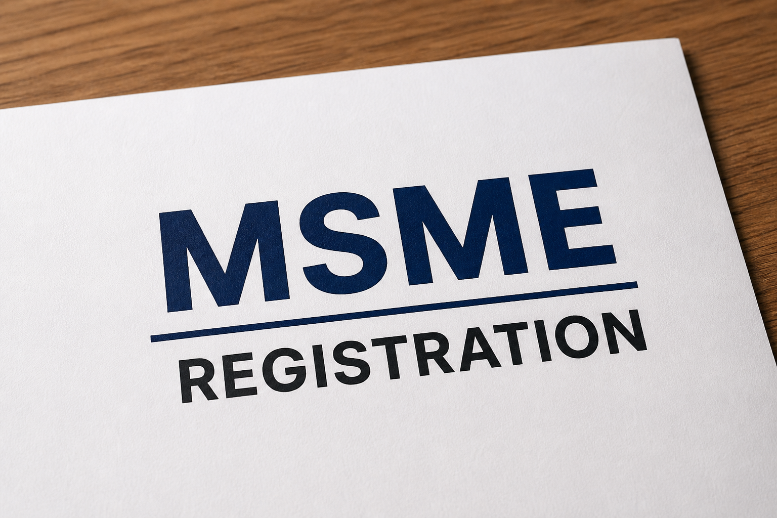 MSME Registration: A Complete Guide for Small Business Growth and Legal Benefits